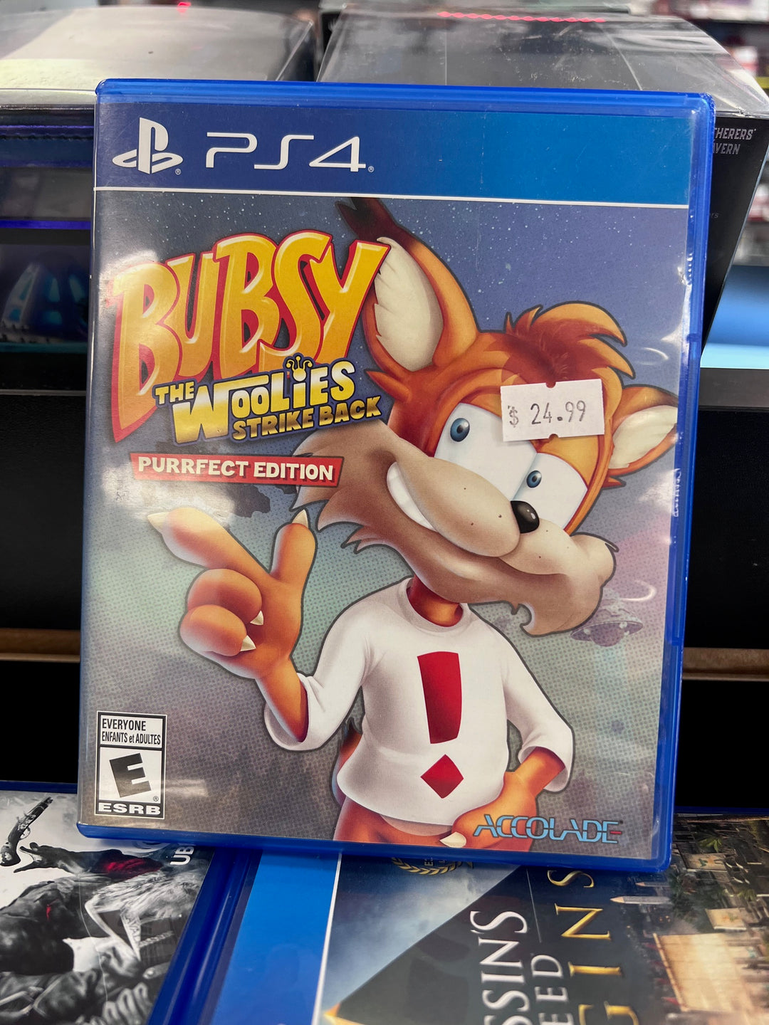 Bubsy The Woolies Strike Pack - PS4 D101125