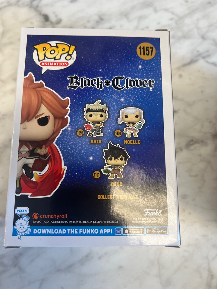 Funko Pop! Mereoleona #1157 Black Clover Gamestop Glow in the Dark GITD  P72325