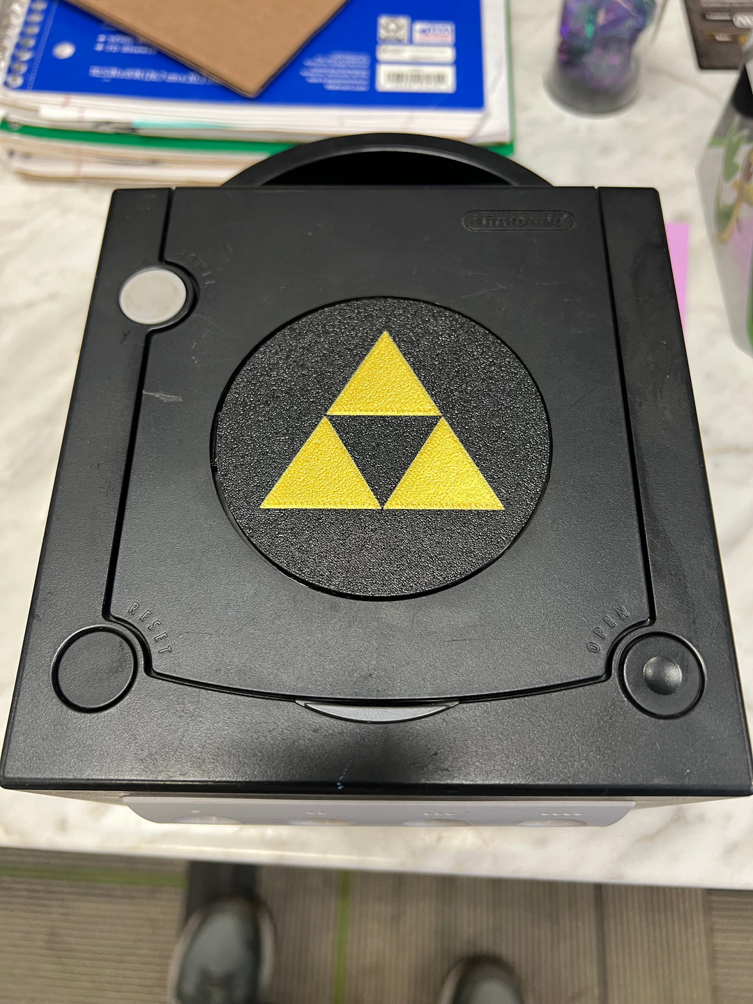 Gamecube Console with CubeODE installed - Plays games from SD Card