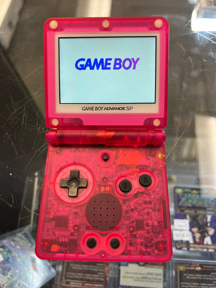 Game Boy Advance SP Console w/ new shell & IPS Screen (Select a Color)