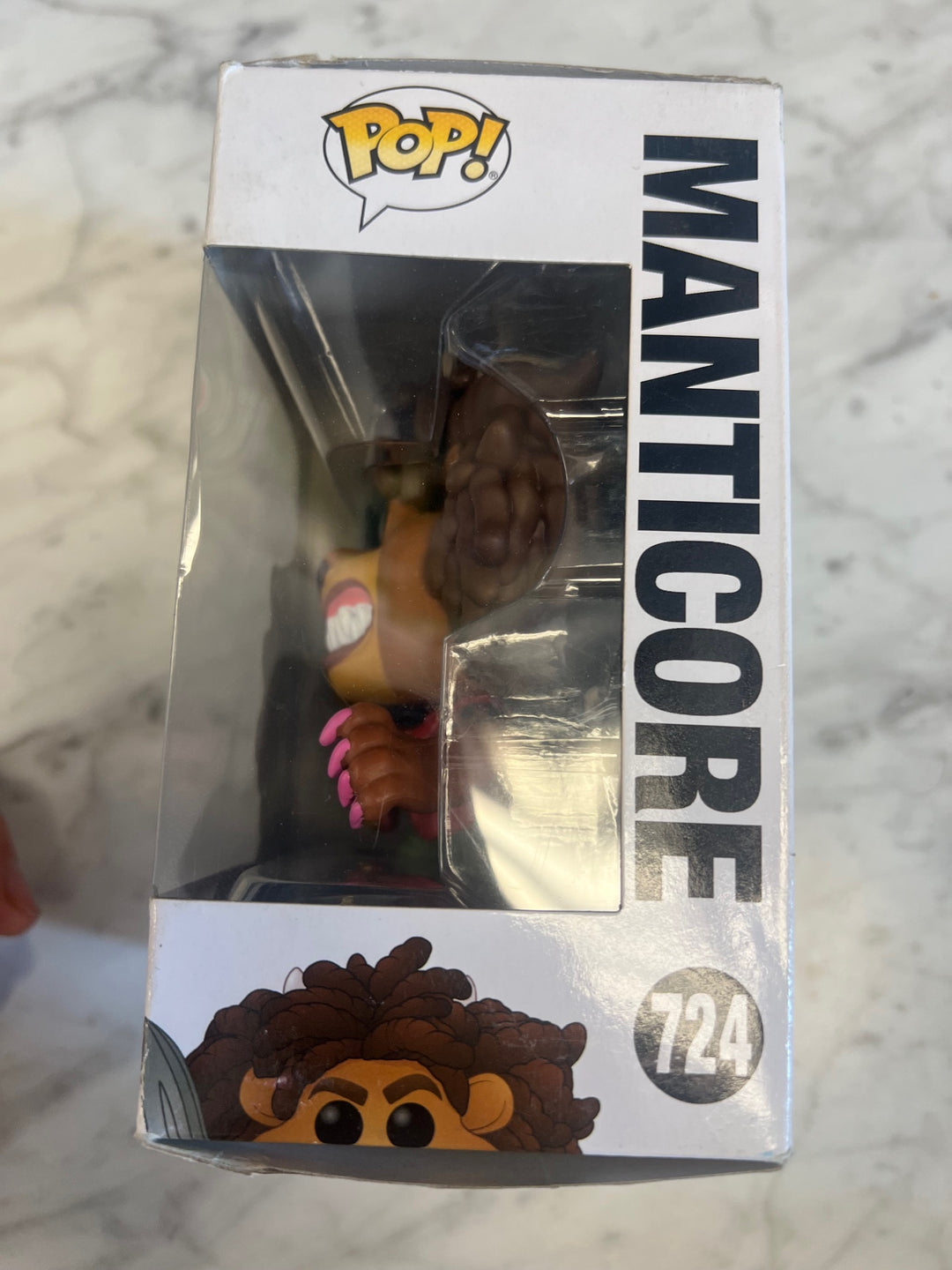 Funko Pop! Manticore #724 Disney Onward Worn Box  P72325