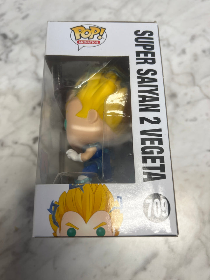 Funko Pop Animation Dragonball Z 709 Super Saiyan 2 Vegeta PX Exclusive Vinyl FP72324