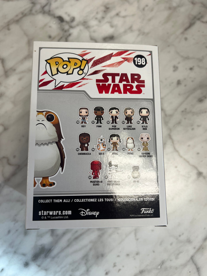 Funko Pop! Vinyl: Star Wars - Porg #198 Squished Box FP10124