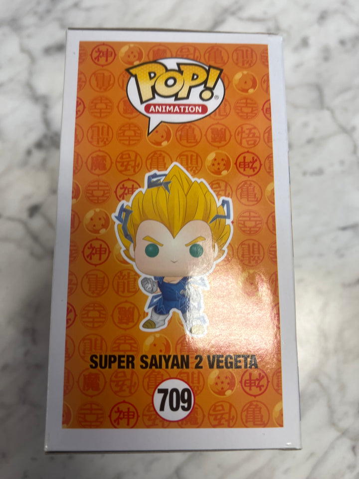 Funko Pop Animation Dragonball Z 709 Super Saiyan 2 Vegeta PX Exclusive Vinyl FP72324