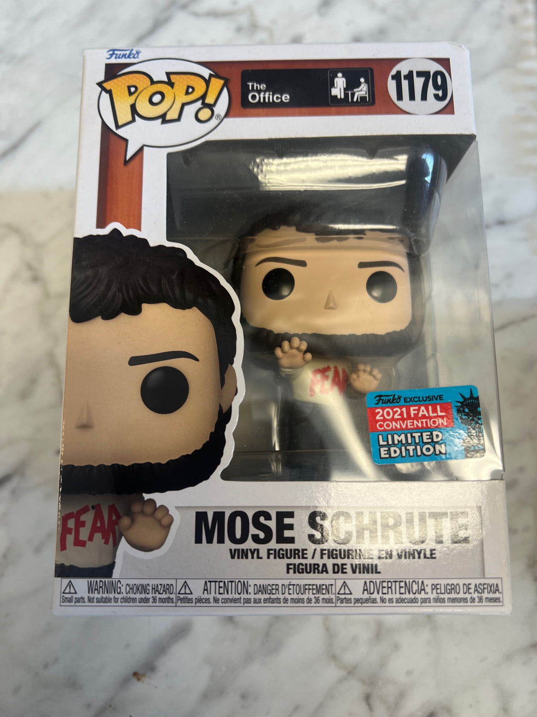 Funko Pop! Mose Schrute #1179 The Office Limited Edition Fall Convention 2021 P72325