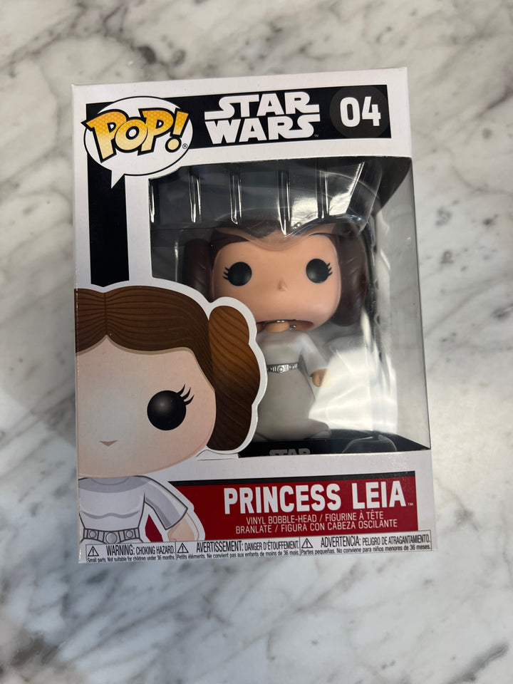 Funko Pop! Princess Leia Black/Red Box ~ Star Wars 04  FP10124