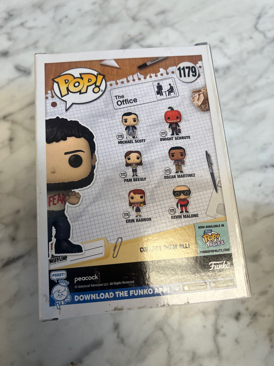 Funko Pop! Mose Schrute #1179 The Office Limited Edition Fall Convention 2021 P72325