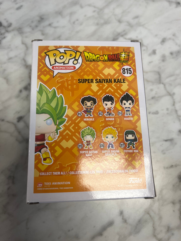 Box Lunch Exclusive Dragon Ball Super Saiyan Kale #815 Funko Pop Figure DBZ FP72324