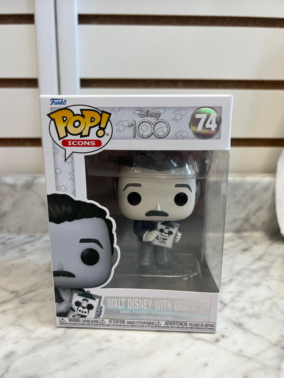 Funko Pop! Walt Disney with Drawing #74