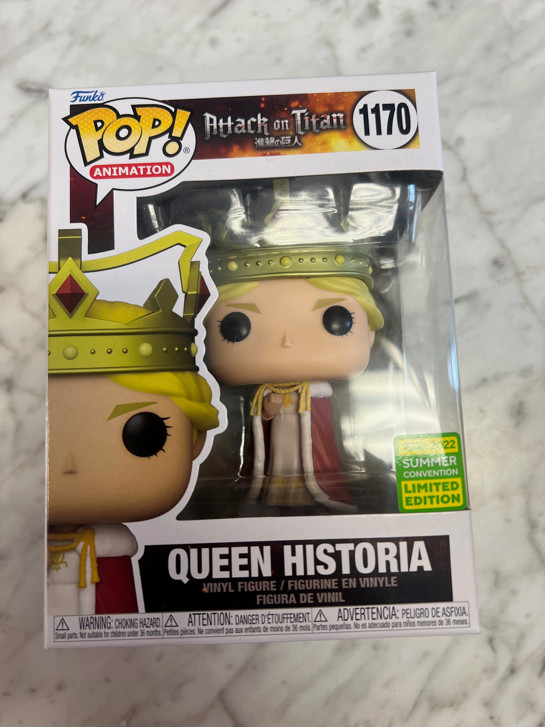 Funko Pop! Queen Historia #1170 Summer Convention Exclusive FP5125
