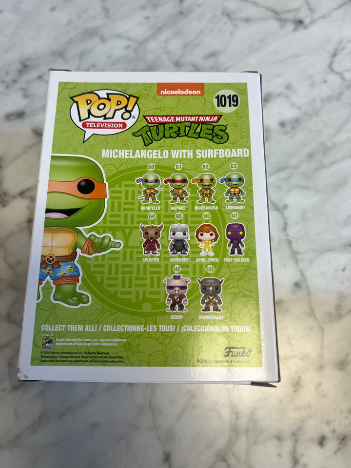Funko Pop! Michelangelo with Surfboard #1019 TMNT P72325