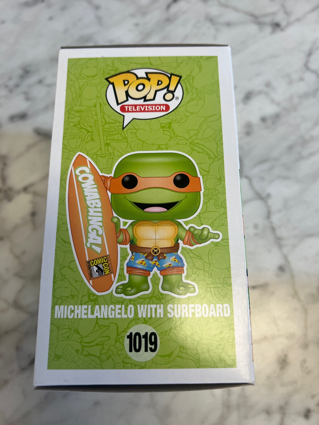 Funko Pop! Michelangelo with Surfboard #1019 TMNT P72325
