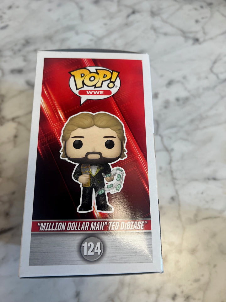Funko Pop! "Million Dollar Man" Ted Dibiase #124 WWE Diamond Collection P72325