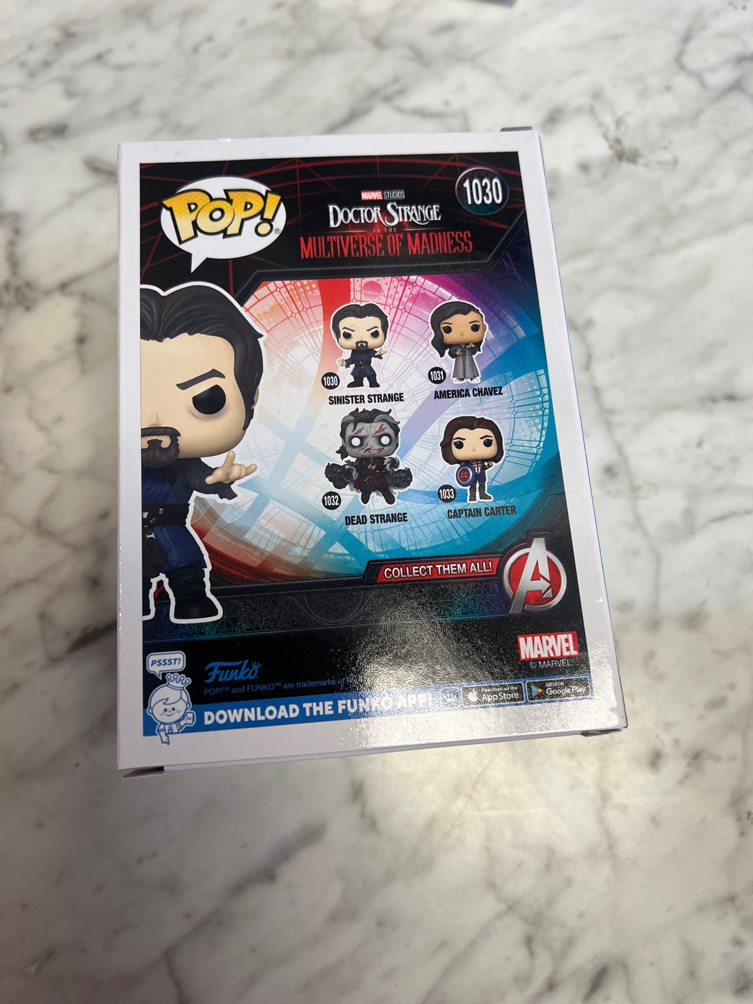 Funko Pop! Sinister Strange # 1030 Doctor Strange Multiverse of Madness FP5125