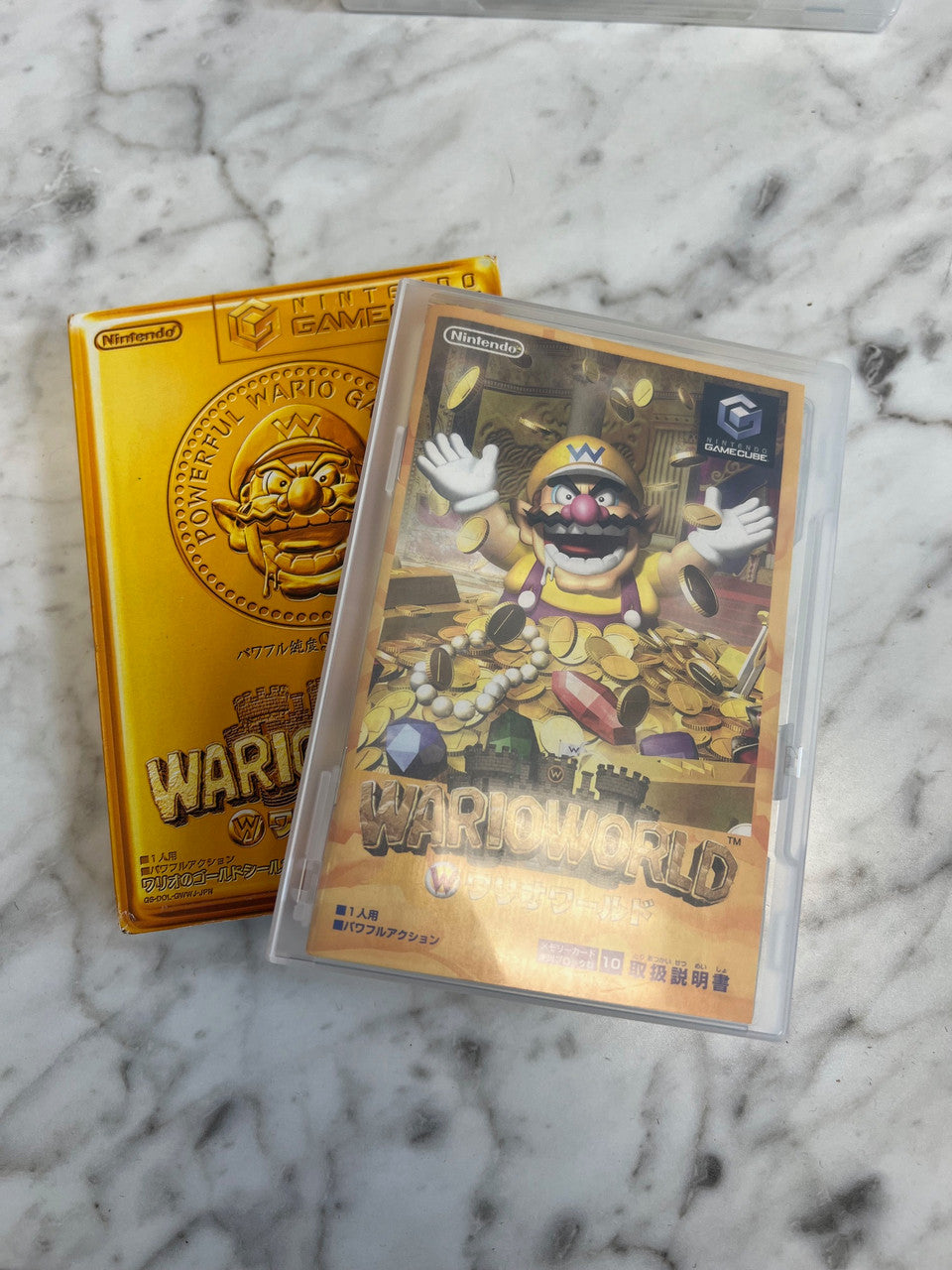 Wario World Gamecube Japanese import no disc