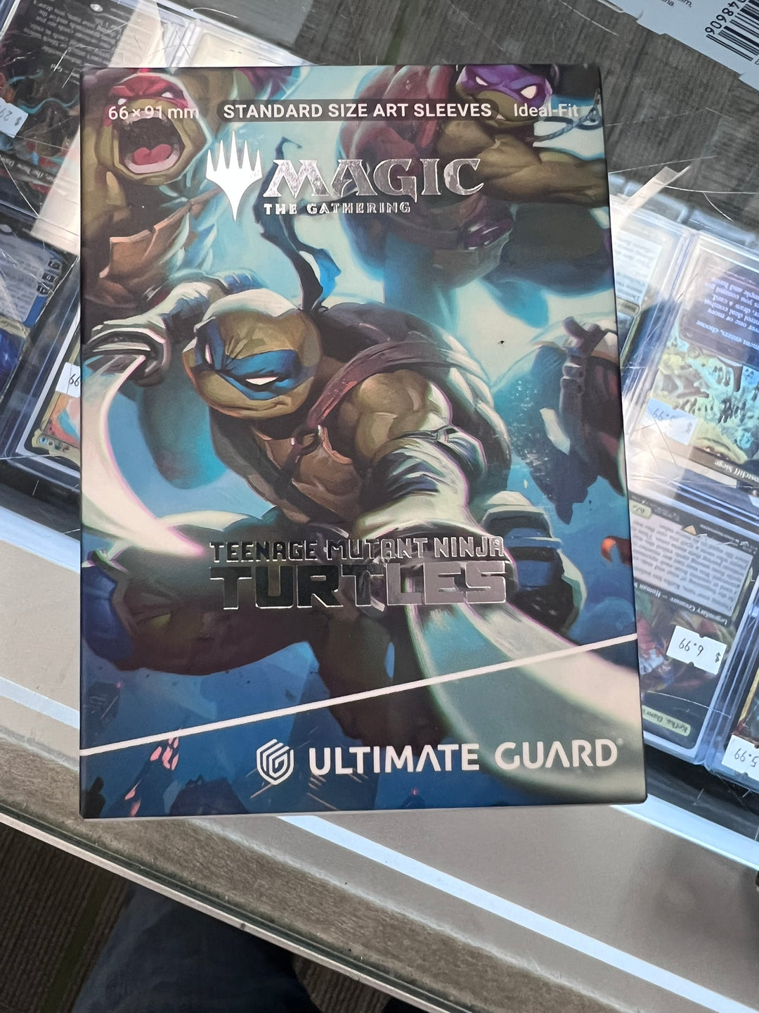 Magic the Gathering x TMNT Art Sleeves (100 Standard Size) - Heroes in a Half-Shell NA31126