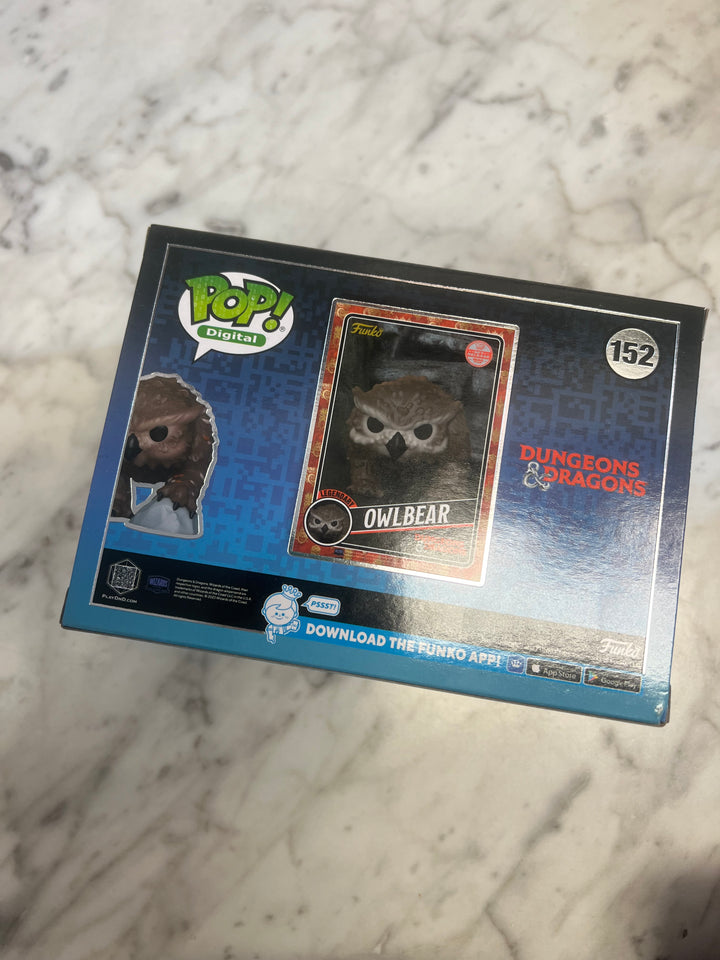 Funko Pop! Digital Dungeons & Dragons Owlbear Legendary #152 LE 1640 Pieces FP72324