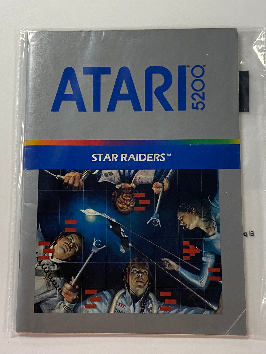 Star Raiders Manual Only C018281-05 Atari 5200 MO8626