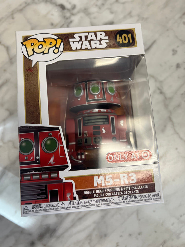 FUNKO POP STAR WARS #401 M5-R3 TARGET EXCLUSIVE FP10124