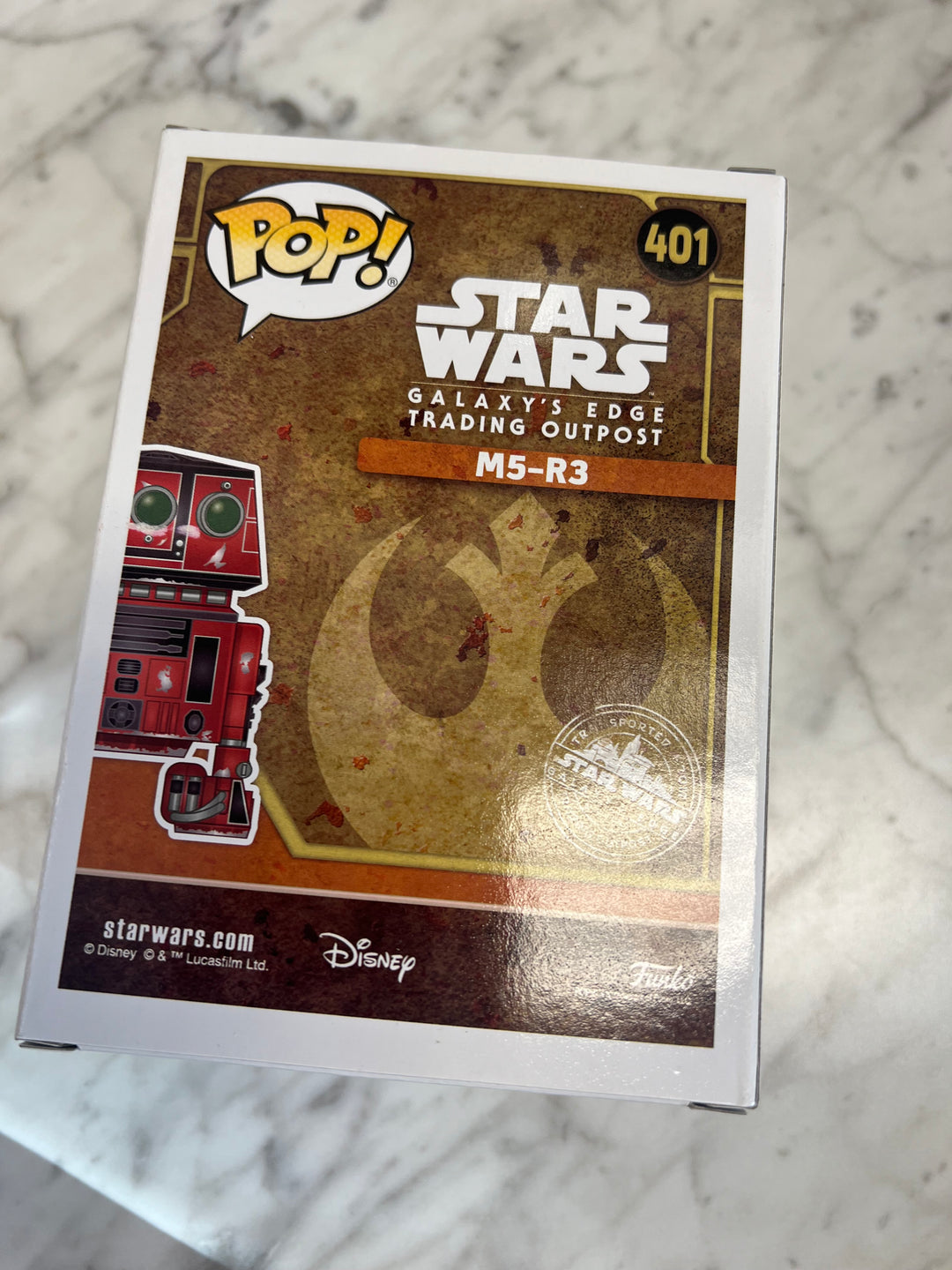 FUNKO POP STAR WARS #401 M5-R3 TARGET EXCLUSIVE FP10124