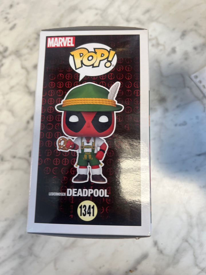 Funko Pop! Lederhosen Deadpool #1341 Marvel  P72325