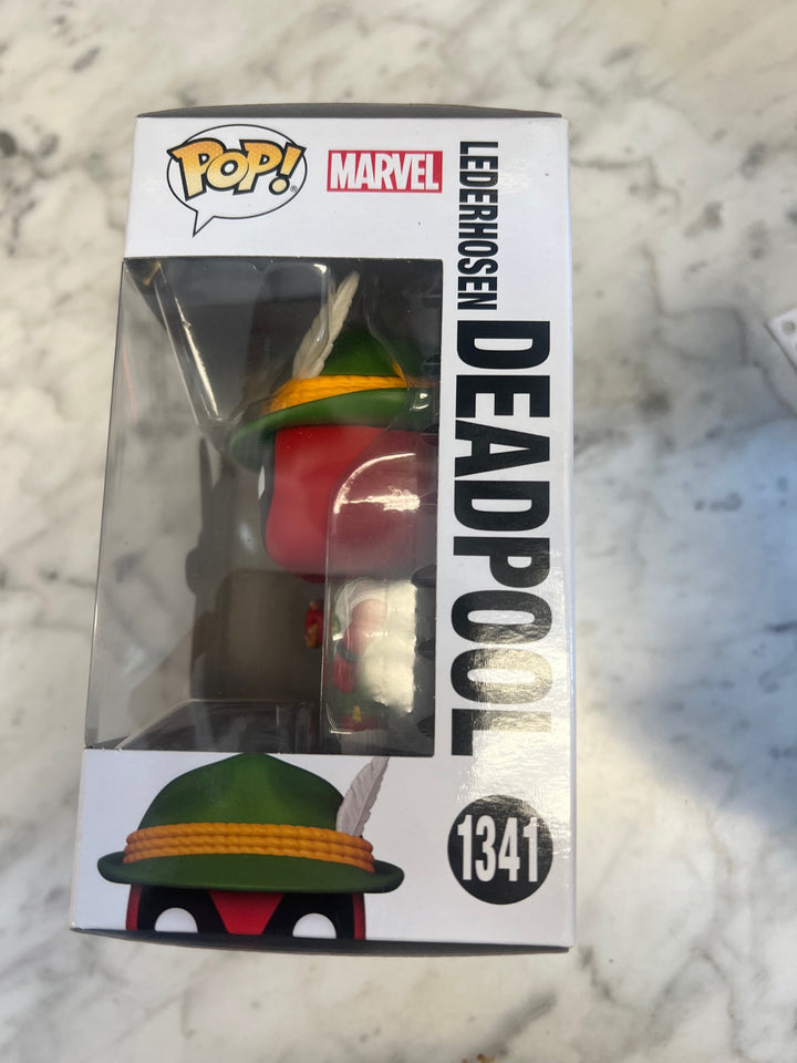 Funko Pop! Lederhosen Deadpool #1341 Marvel  P72325