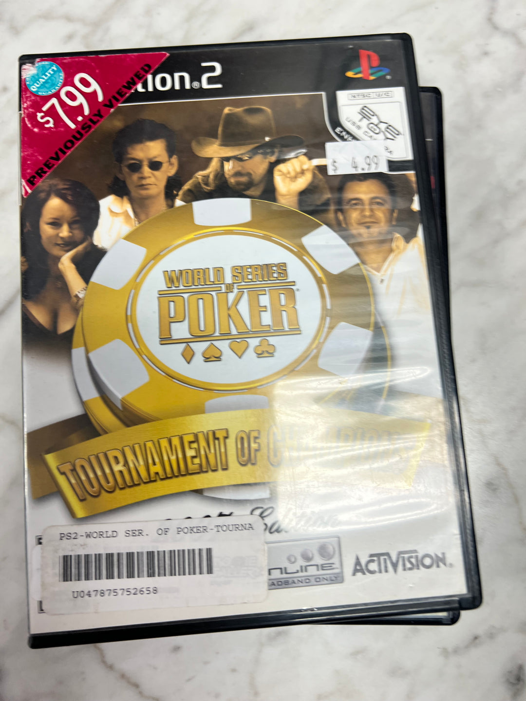 World Series of Poker: Tournament of Champions - PS2 E1225