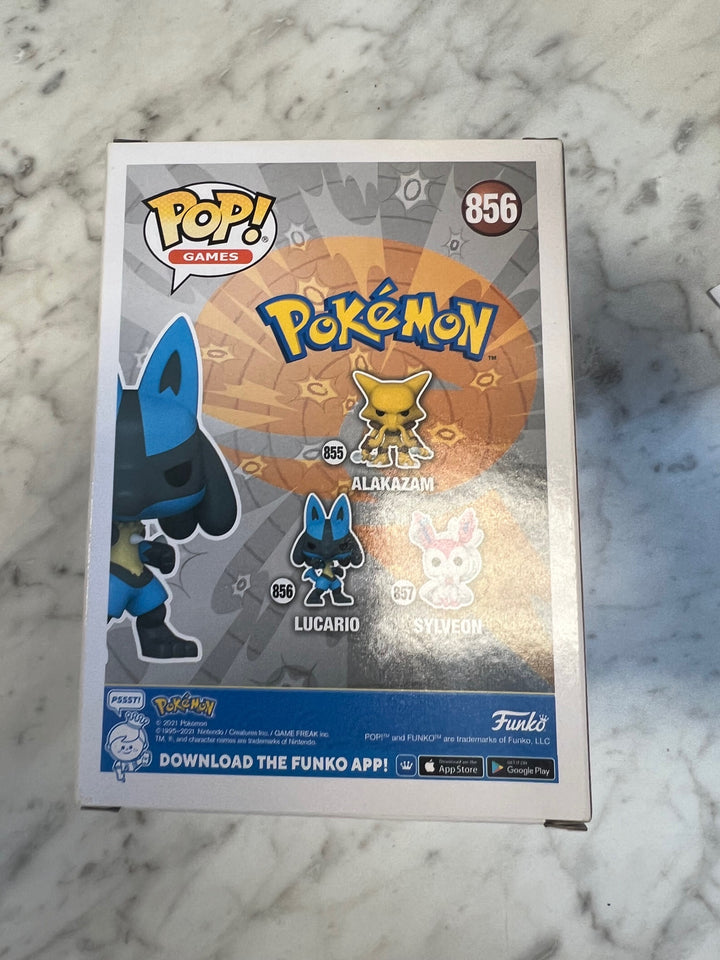Funko Pop! Lucario #856 Pokemon  P72325