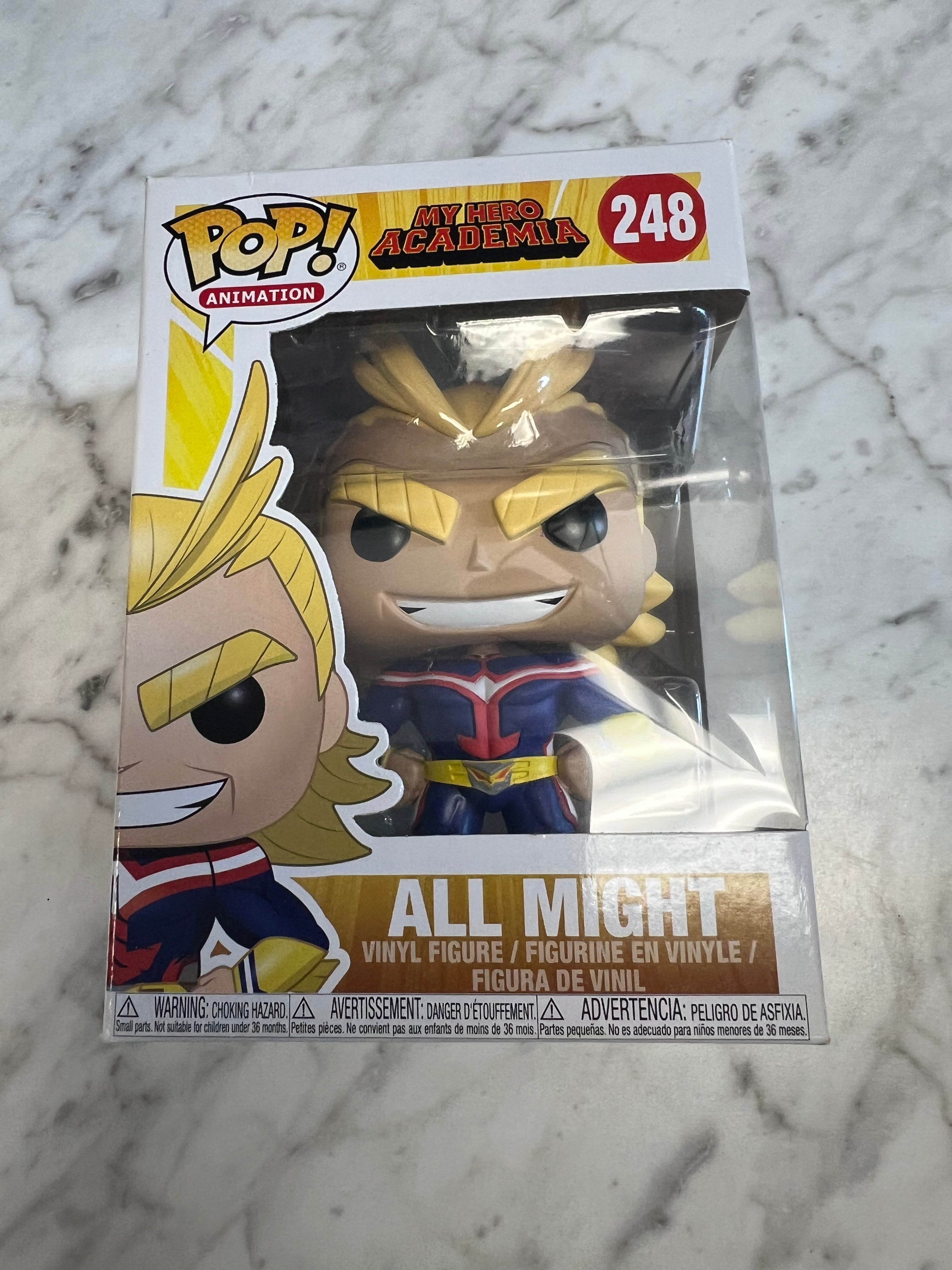 Funko Pop! My Hero Academia 248 All Might Glow GITD authentic (Funimation 2017 Exclusive)