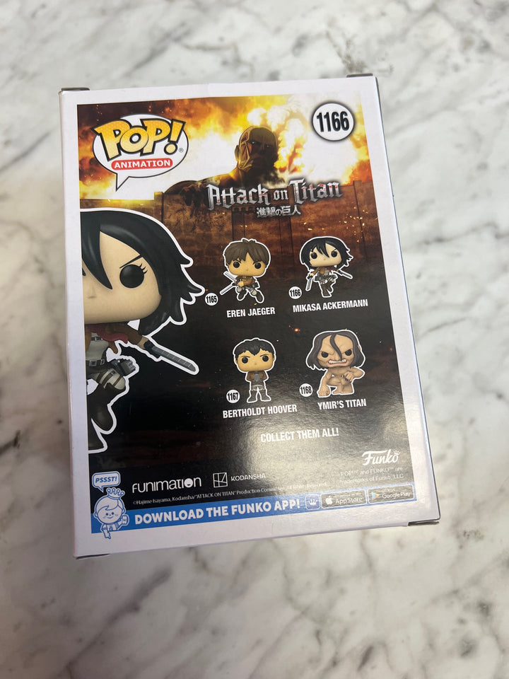 Funko Pop! Mikasa Ackerman #1166 Attack on Titan FP5125