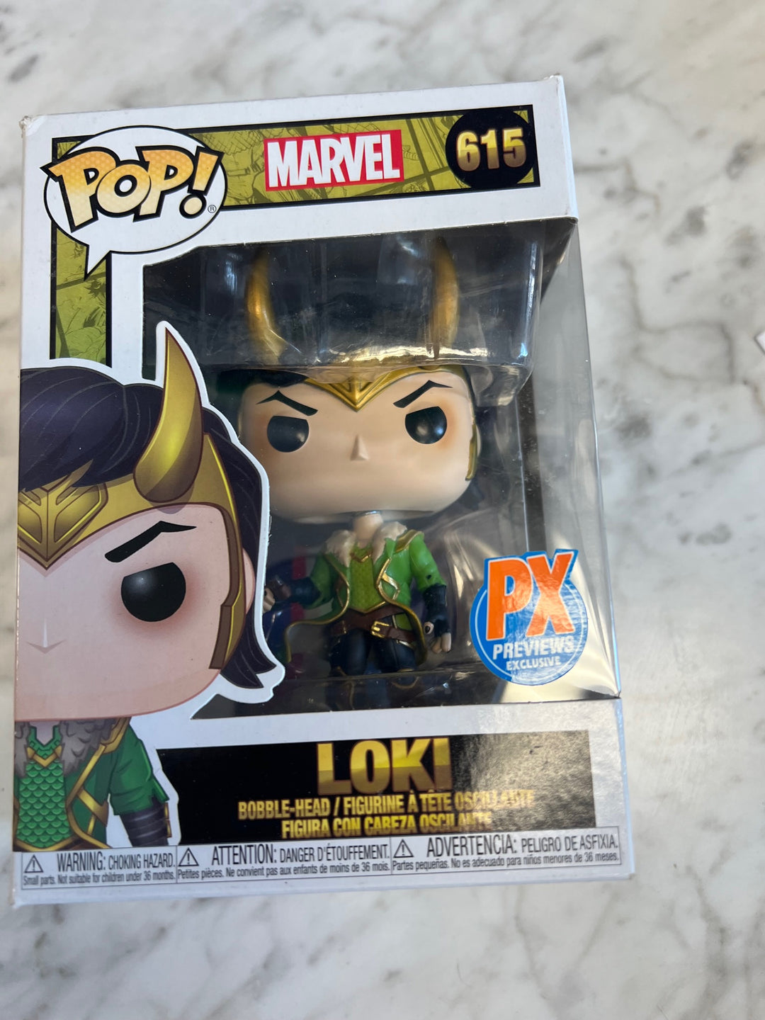 Funko Pop! Loki #615 PX Previews Exclusive Marvel  P72325