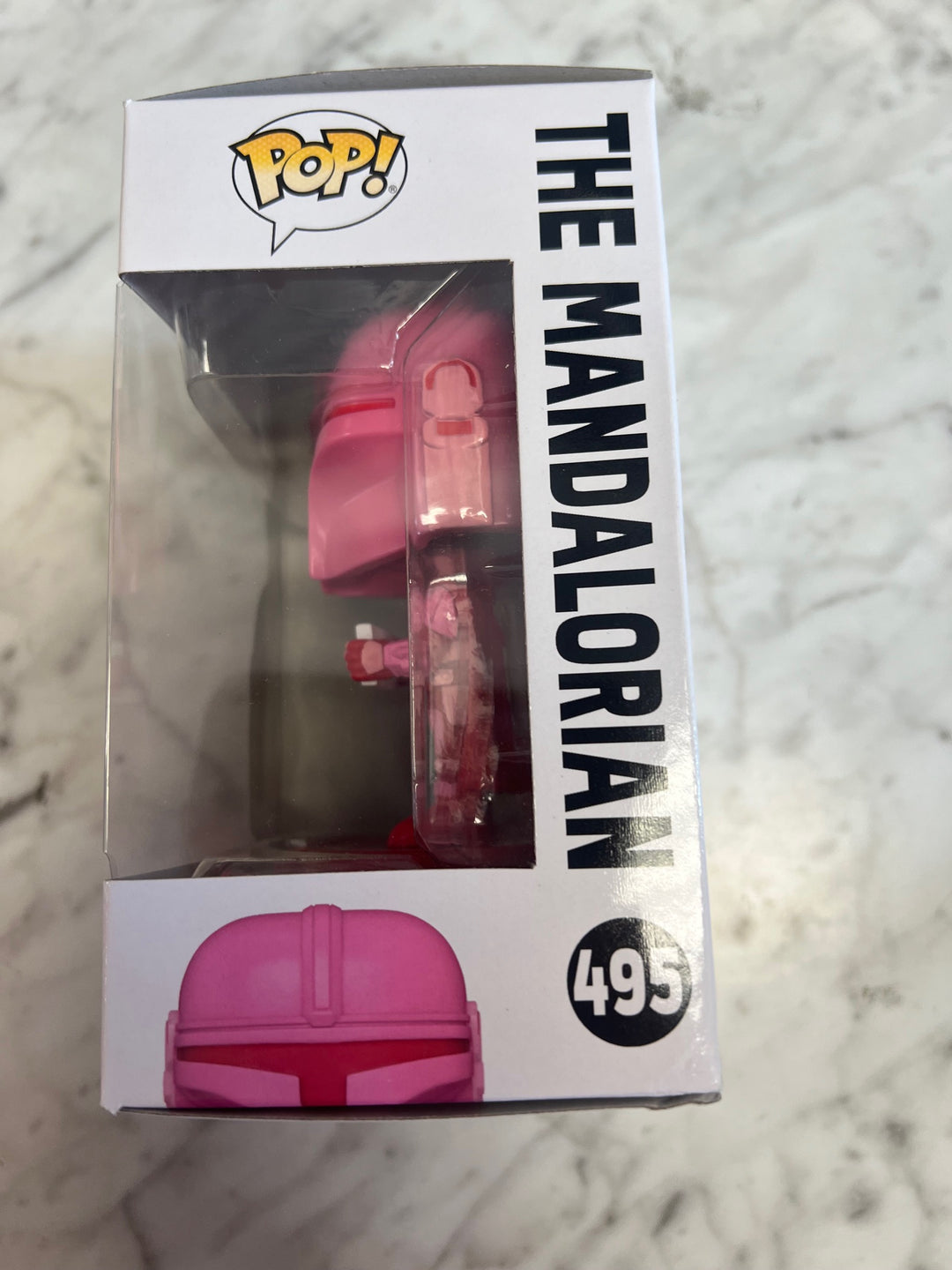 Funko Pop! The Mandalorian #495 Star Wars Valentine's Day Pink FP5125