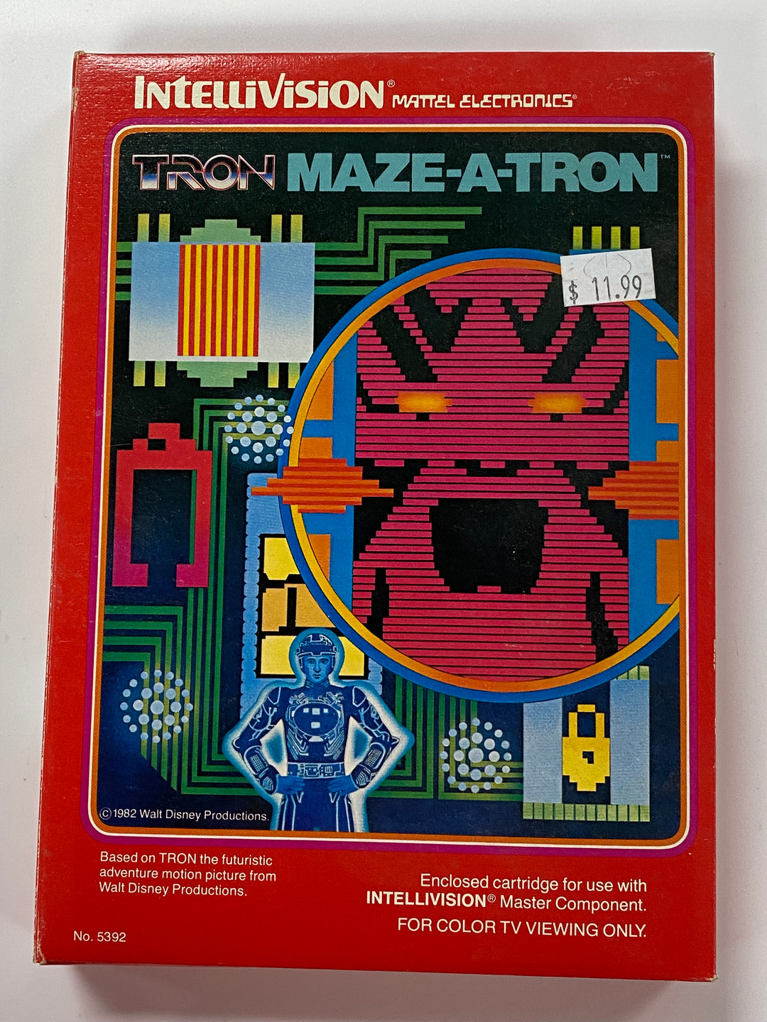 Tron Maze-a-Tron - Intellivision AT112025
