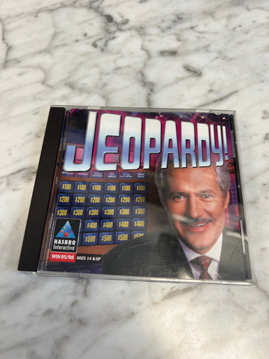 Jeopardy PC CD-Rom Hasbro Win 95/98