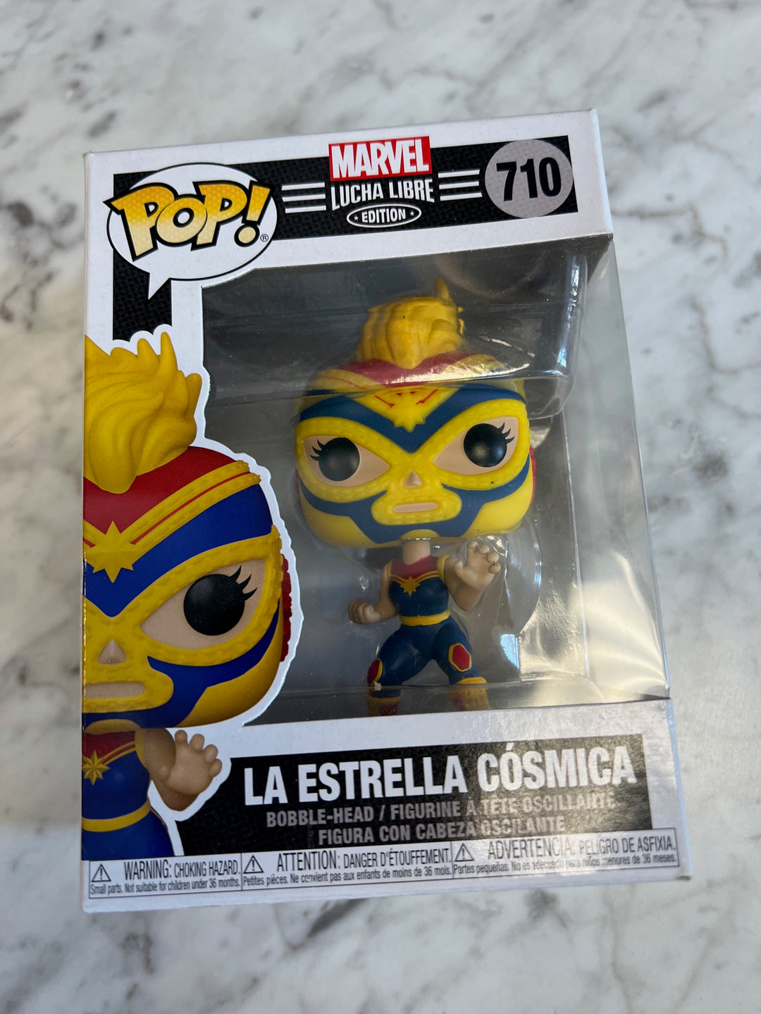 Funko Pop! La Estrella Cosmica #710 Marvel Lucha Libre Edition P72325