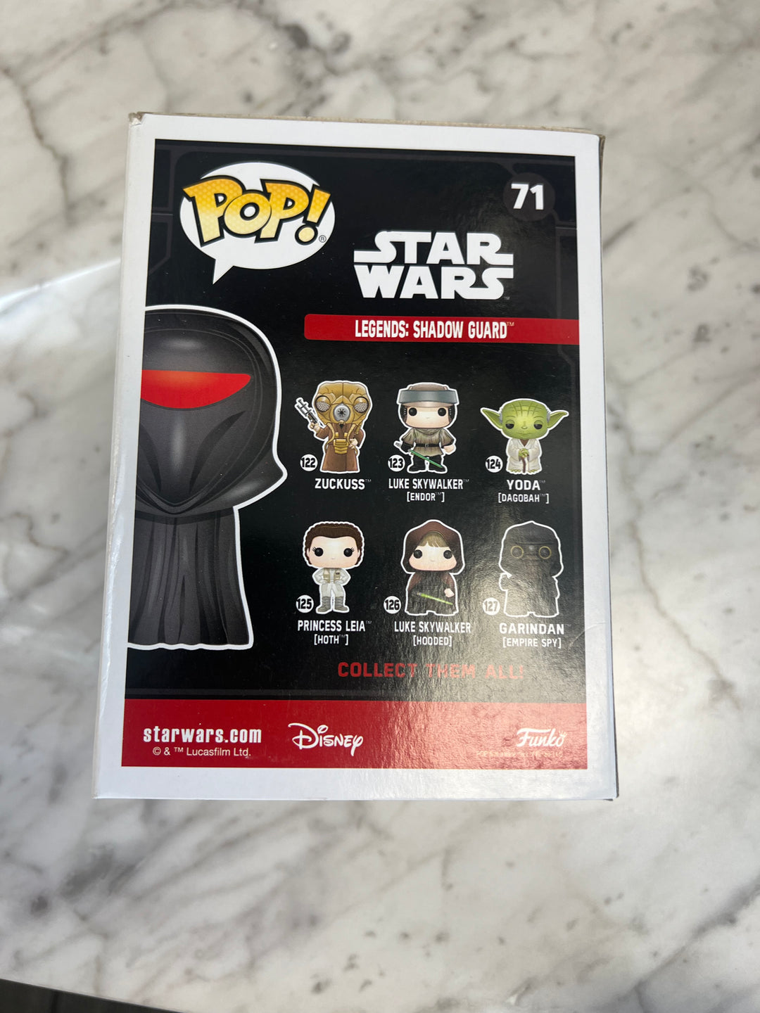 Funko Pop! Star Wars Legends: Shadow Guard #71 Walgreens Exclusive FP10124