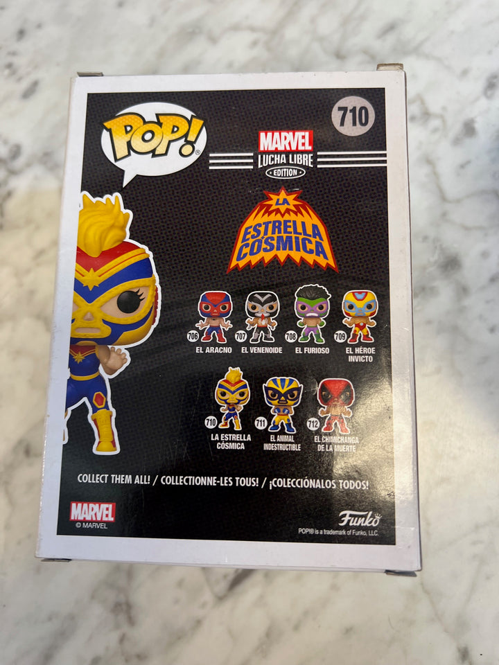 Funko Pop! La Estrella Cosmica #710 Marvel Lucha Libre Edition P72325