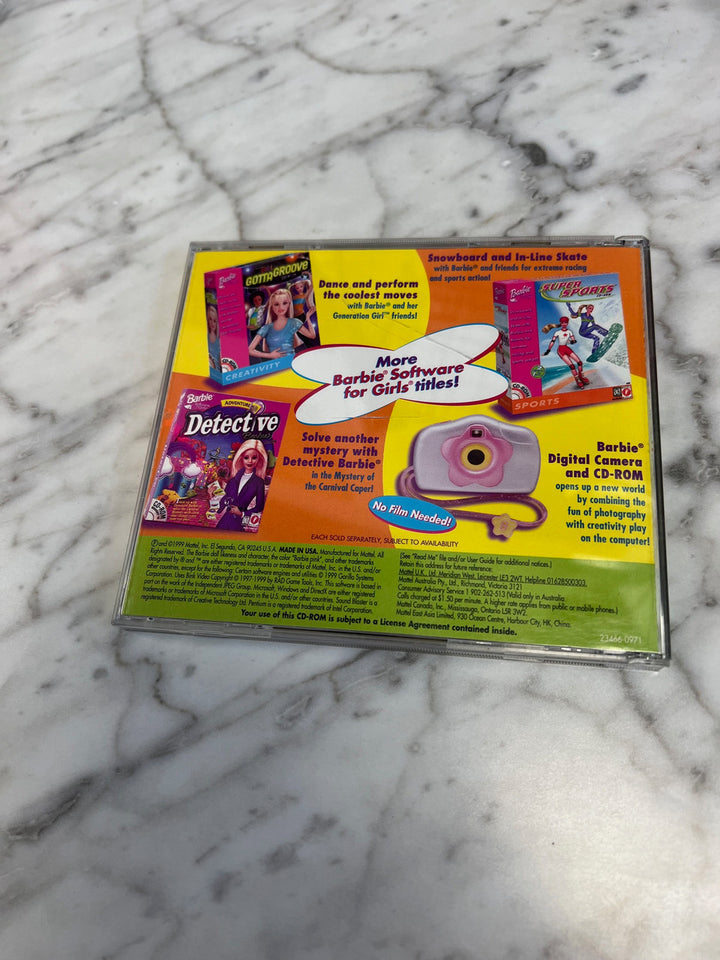 Barbie Detective 2 The Vacation  Mystery PC CD-ROM Mattell