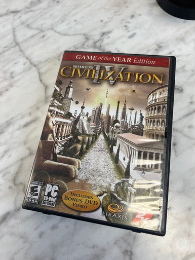 Sid Meier's Civilization IV 4 PC CD-ROM