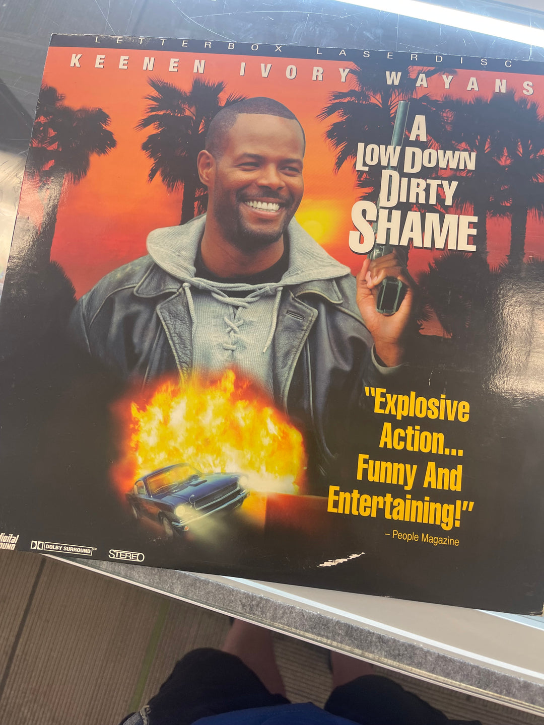 A Low Down Dirty Shame - Laserdisc LD52825