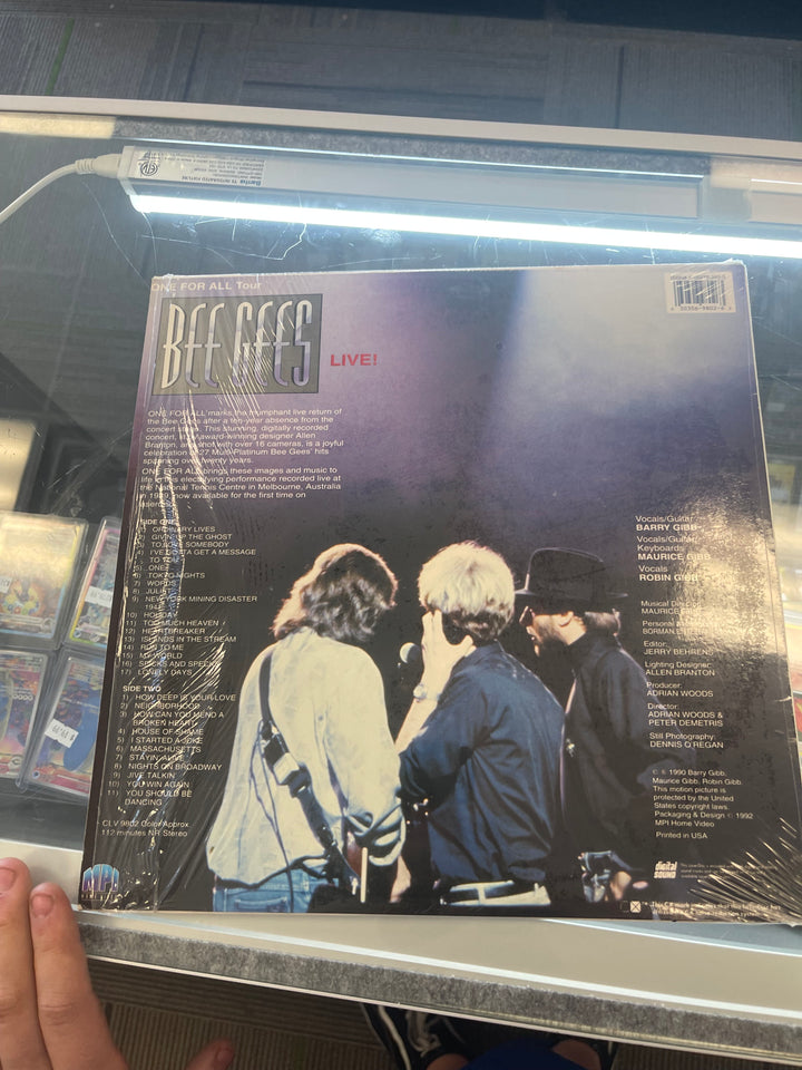Bee Gees One for All tour - Laserdisc LD52825