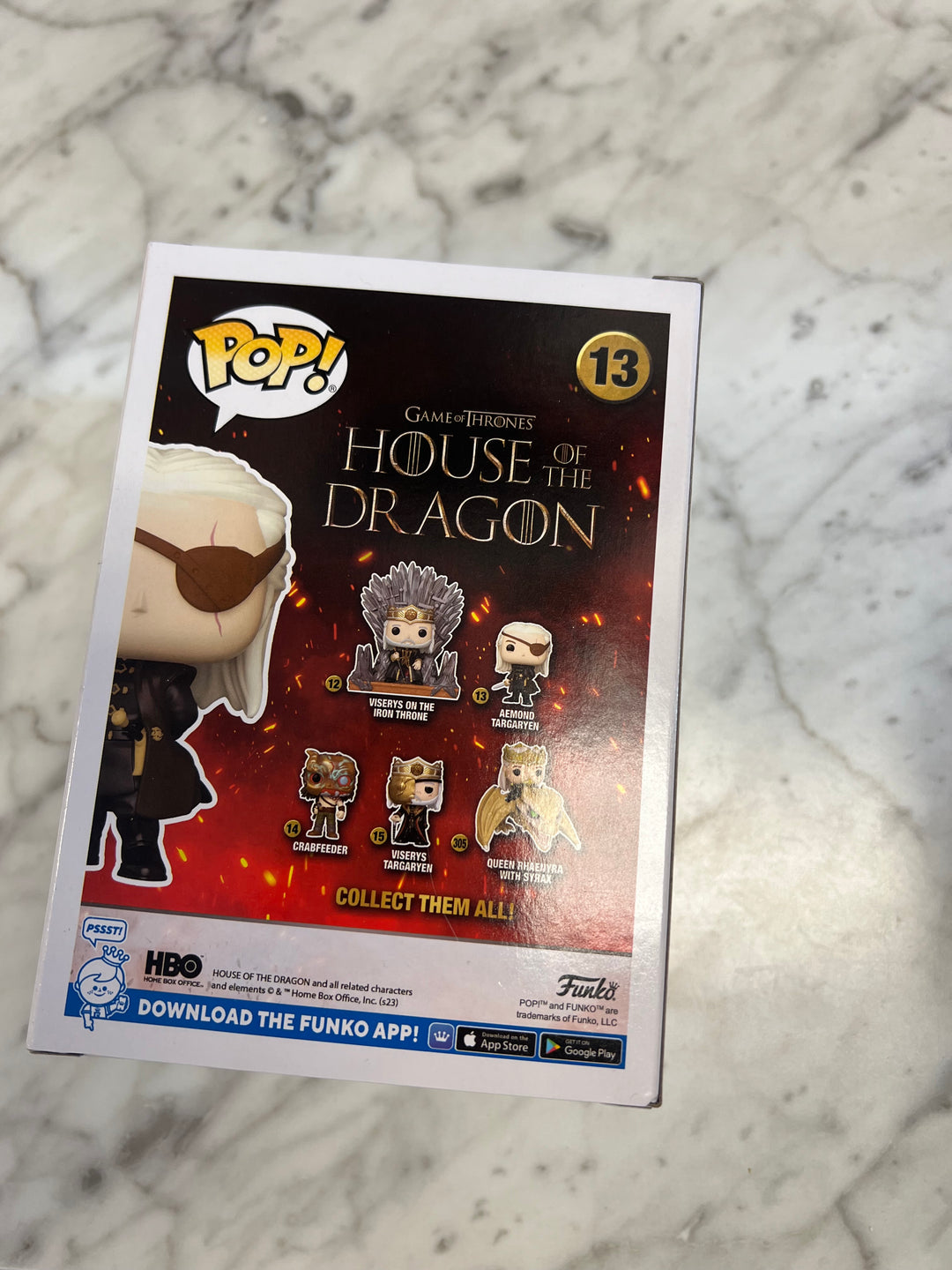 Funko Pop! Vinyl: House of the Dragon - Aemond Targaryen #13 FP72324