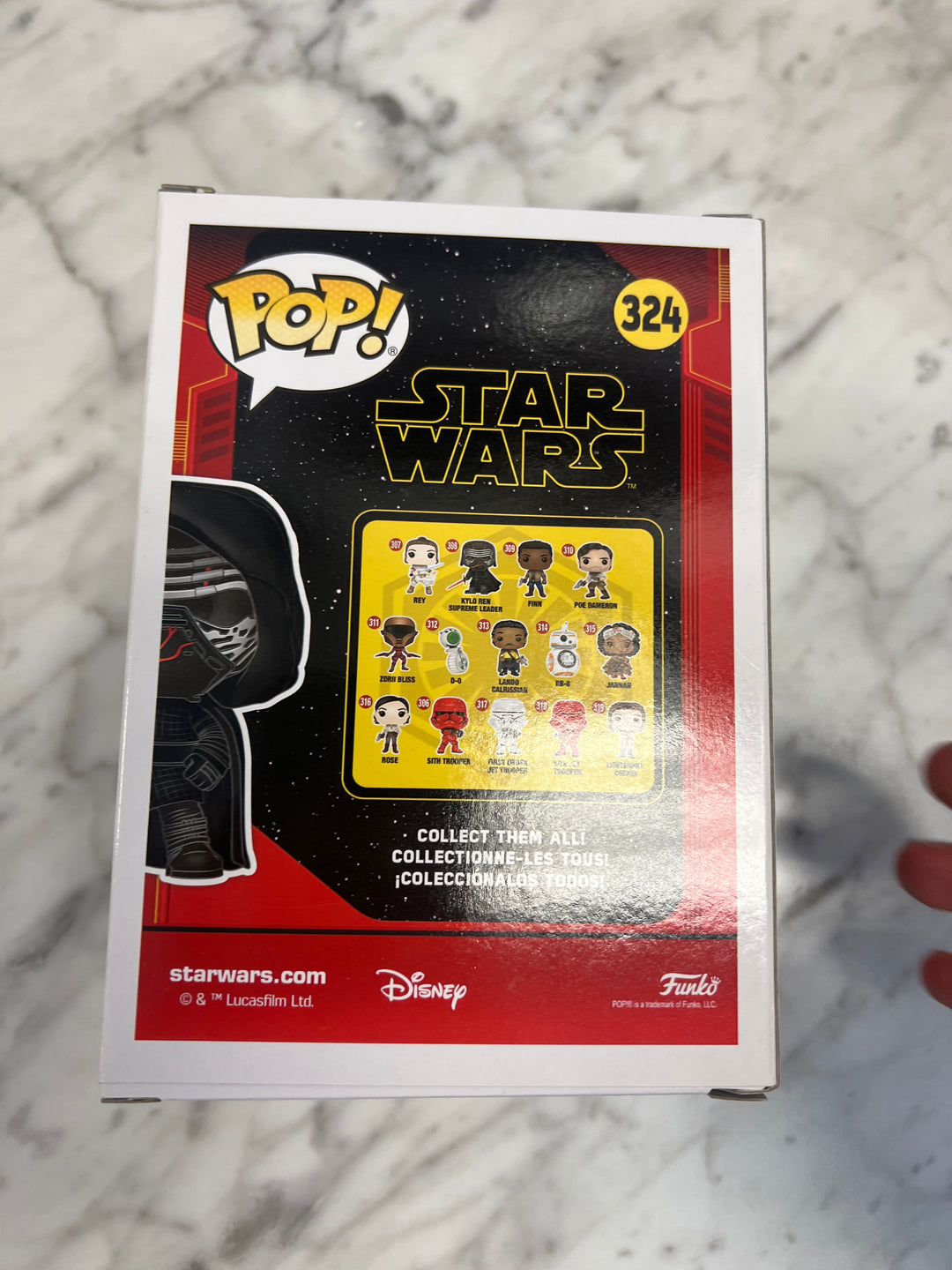 Funko Pop! Vinyl: Star Wars Kylo Ren Supreme Leader Amazon (Exclusive) #324 FP10124