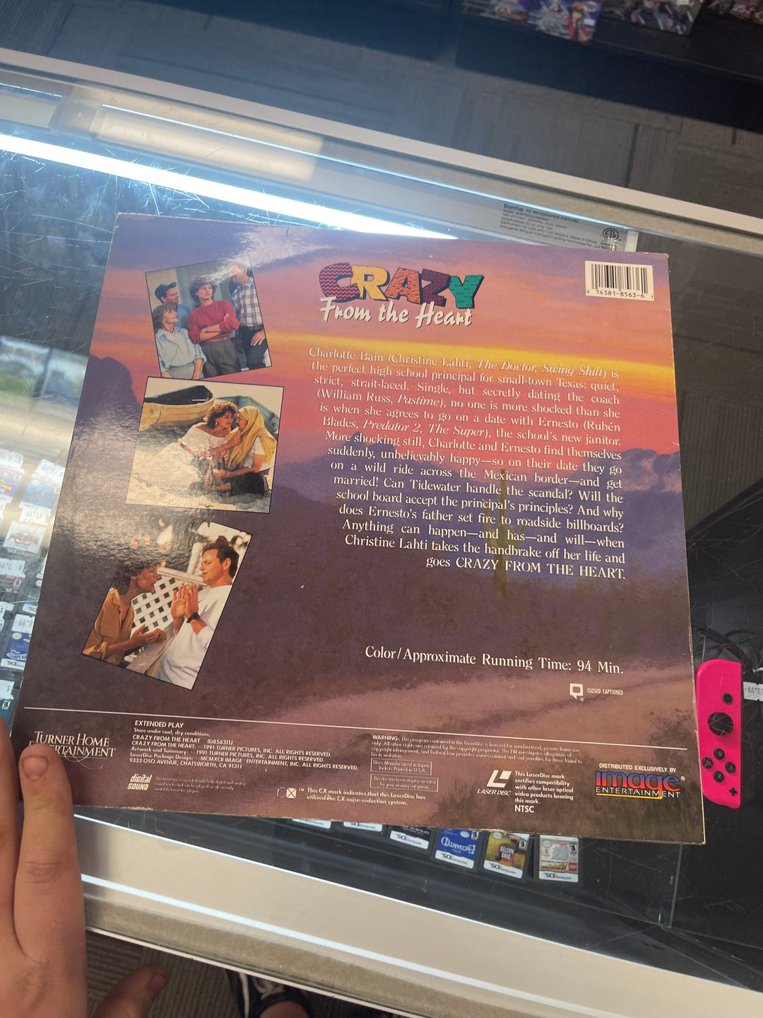 Crazy From the Heart - Laserdisc LD52825