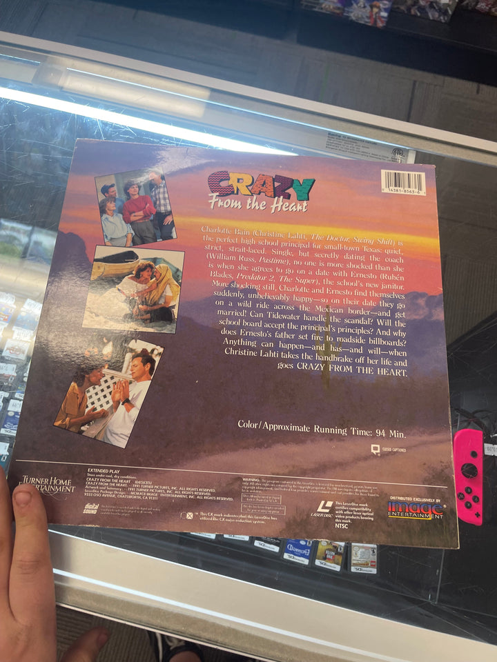 Crazy From the Heart - Laserdisc LD52825