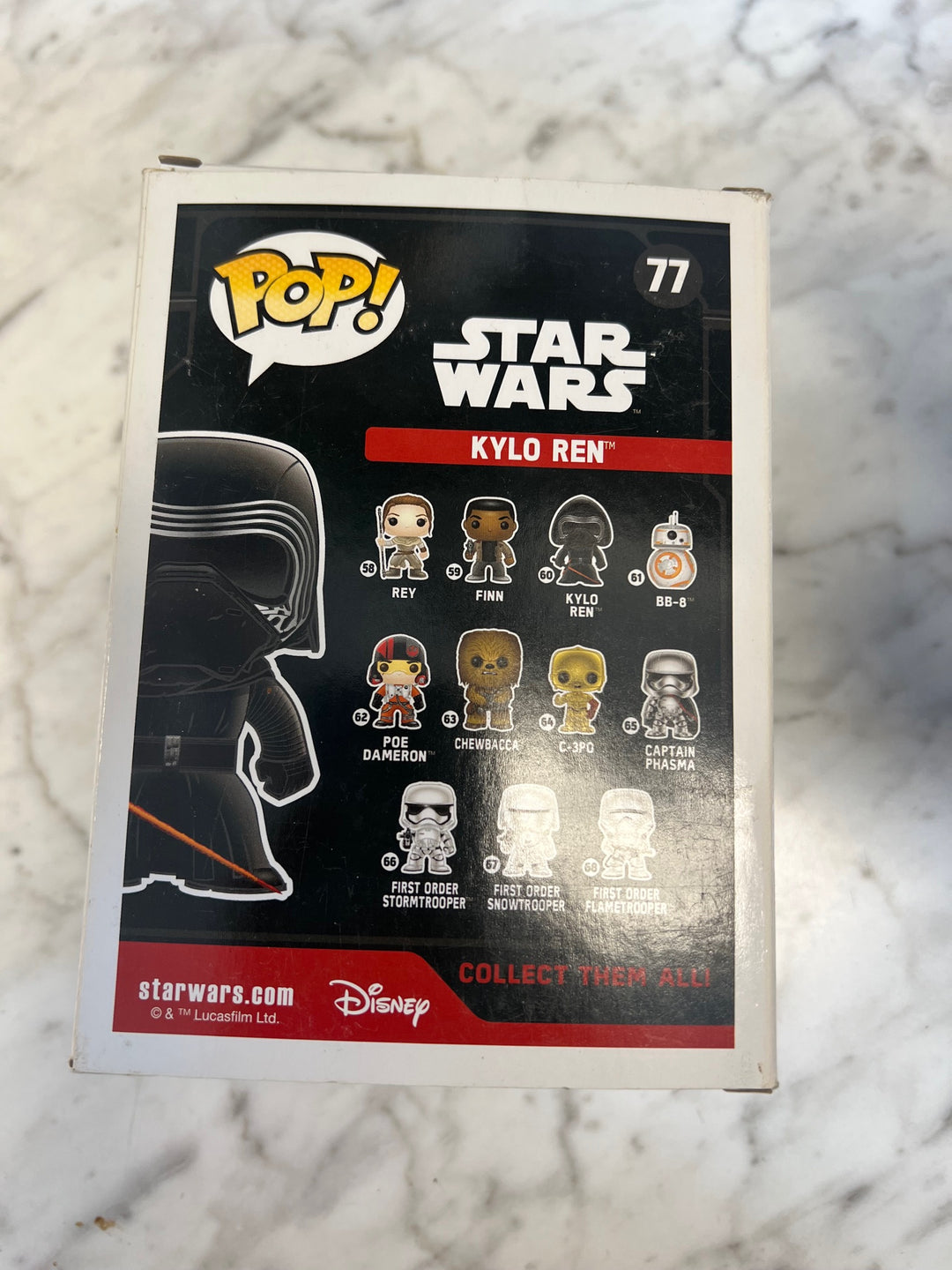 Funko Pop! Kylo Ren #77 Target Exclusive Star Wars P72325