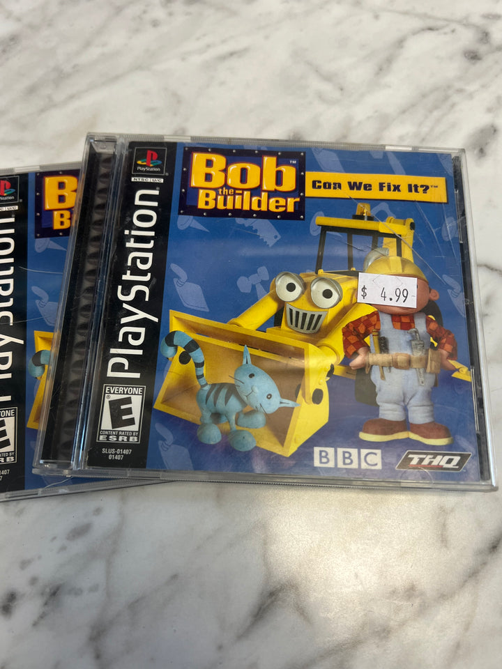 Bob the Builder PS1 Playstation in case. Tested and Working.     UD92024