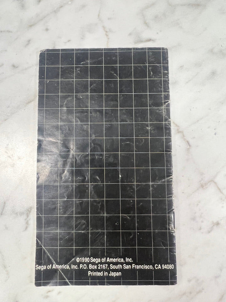 Michael Jackson's Moonwalker Sega Genesis Manual Only