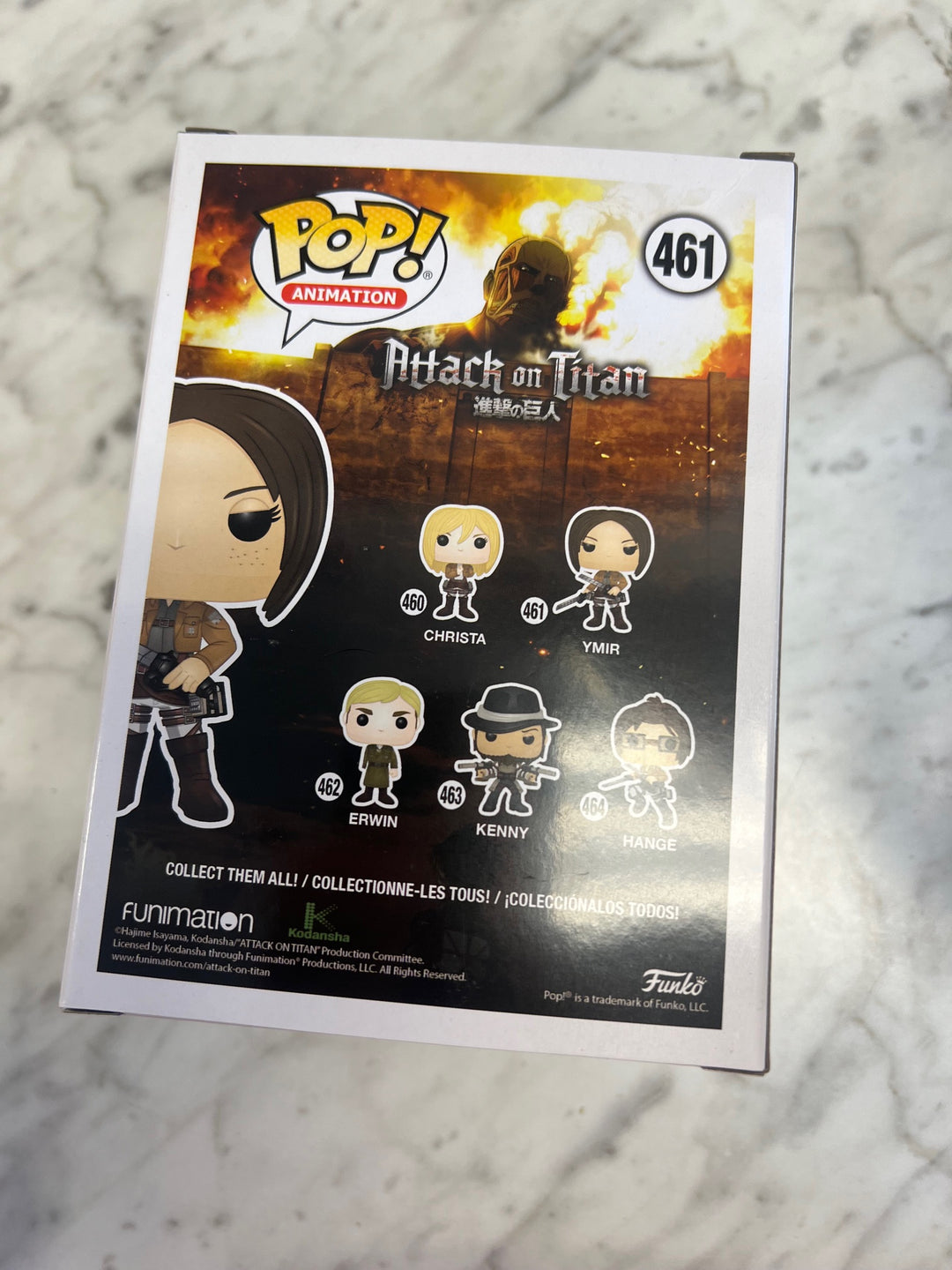 Funko Pop! Ymir #461 Attack on Titan  FP5125