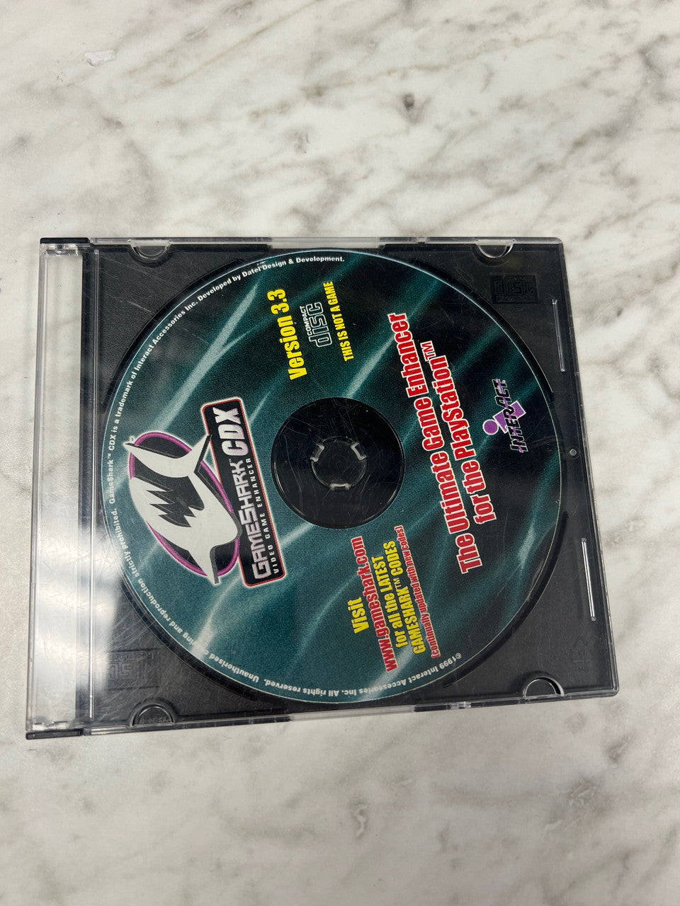 Gameshark CDX for Playstation Disc only ver 3.3 – Core Gaming
